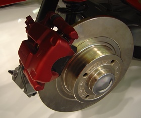 Brake calipers have a core and a core charge.