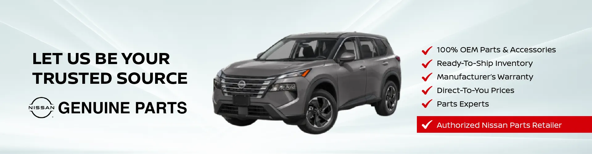 Genuine OEM Nissan Parts & Accessories From an Authorized Nissan Dealer