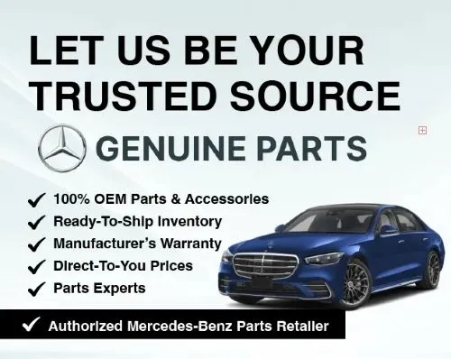 Genuine OEM Mercedes Parts & Accessories From an Authorized Mercedes Dealer