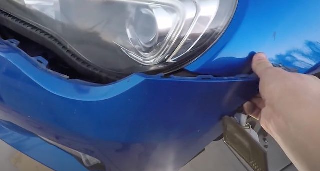Bumper removal Bumper removal