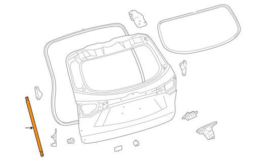LIftgate cylinders