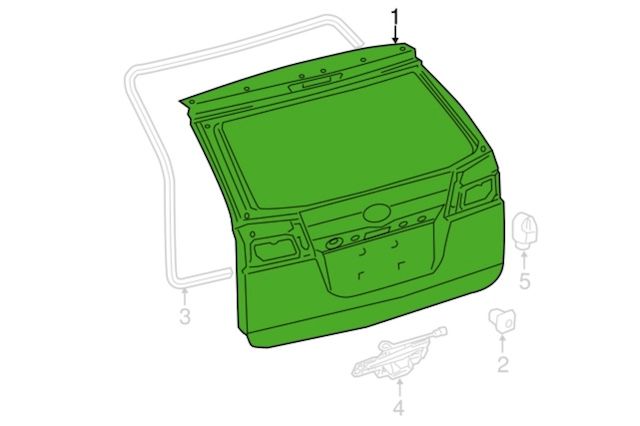 highlander liftgate