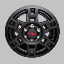 17 Inch Matte Black TRD Alloy Wheel