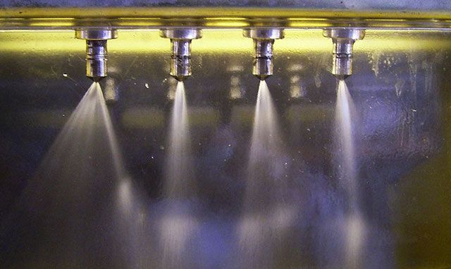 Injector spray Injector spray