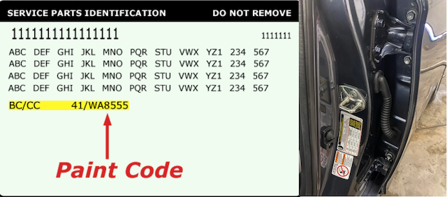 Toyota tacoma paint codes Toyota tacoma paint codes