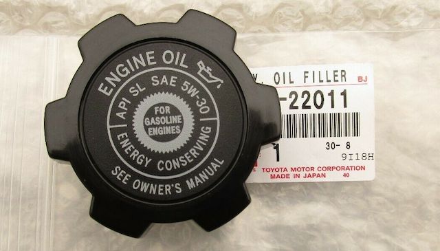 Toyota oil filler cap