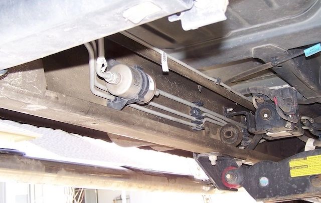 GM fuel filter replacement