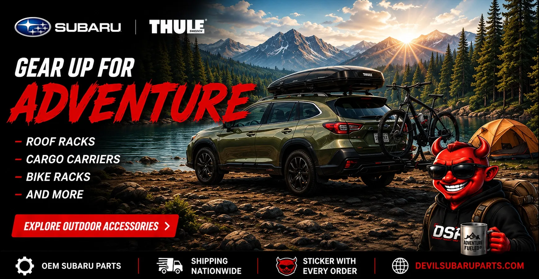 DEVIL SUBARU PARTS Banner 2