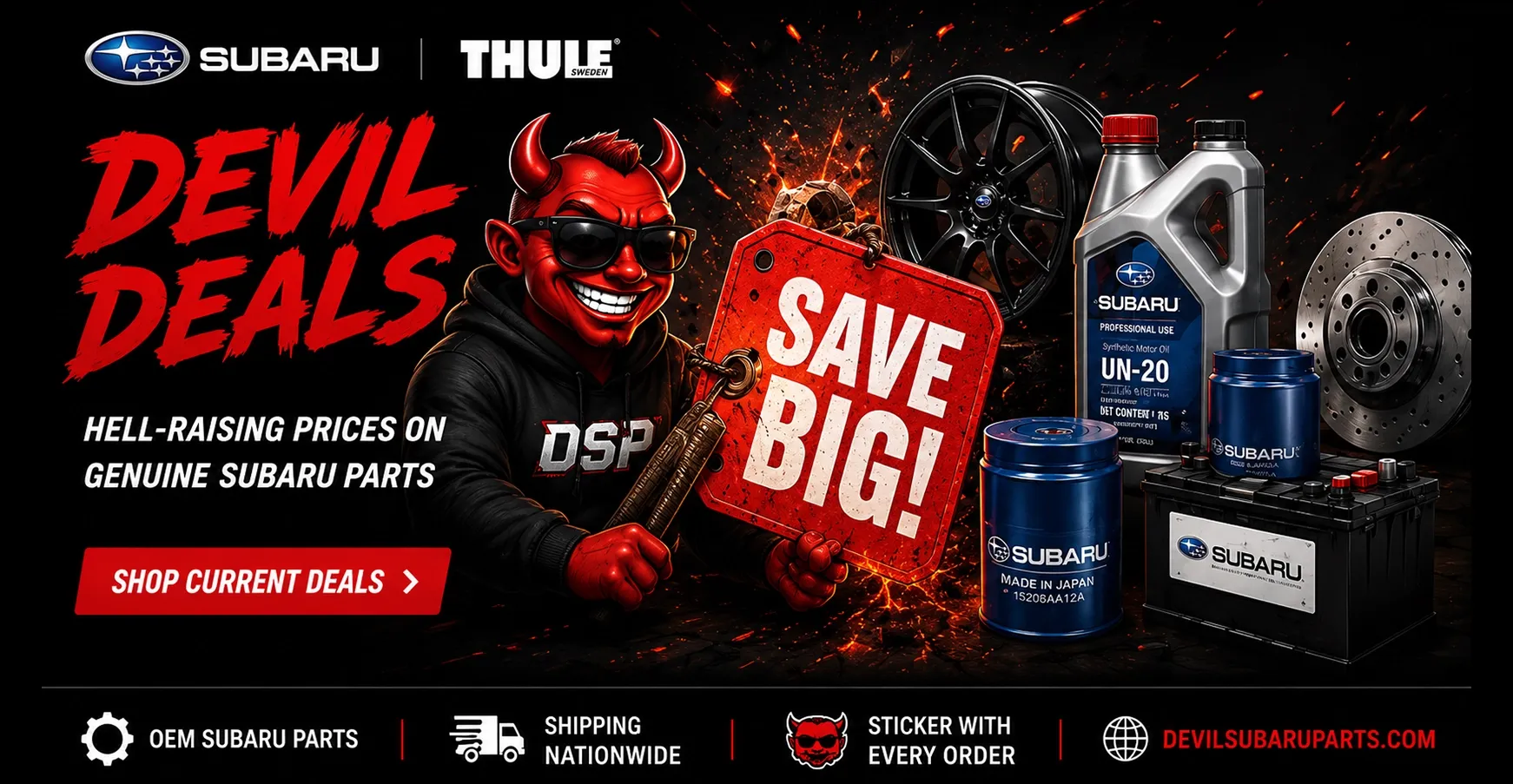 DEVIL SUBARU PARTS Banner 5