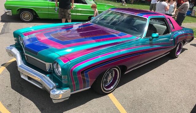 1973 Monte Carlo Colorful Car