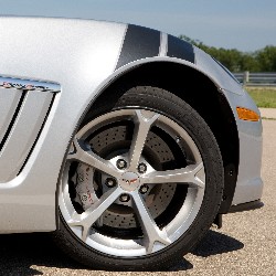 Gray decal for chevy