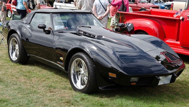 1979 black Corvette