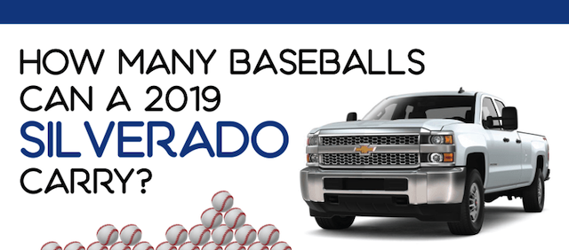 How Many Baseballs Fit In A Chevy Silverado