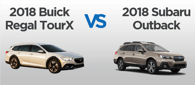 Buick Regal Tour X vs. Subaru Outback