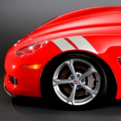 Silver decal for chevy 