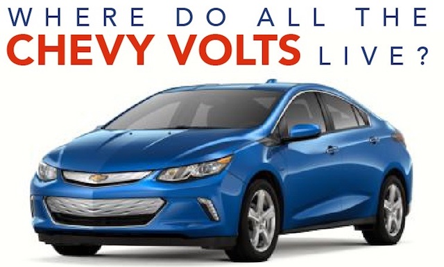 Chevy Volt Ownership by State