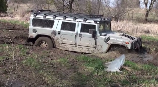 Off-Road Fails: 9 Hummers Stuck In The Mud