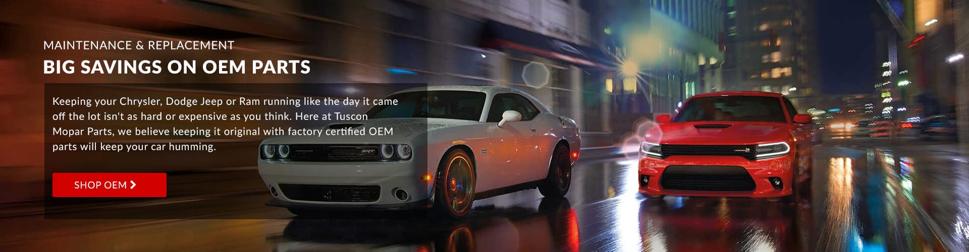 Mopar Maintenance & Replacement Parts