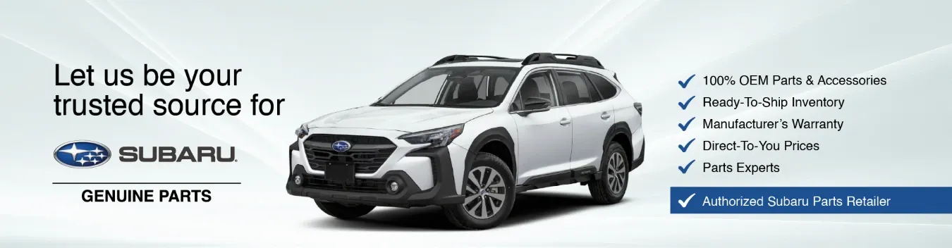 Genuine OEM Subaru Parts and Accessories from an authorized Subaru dealer