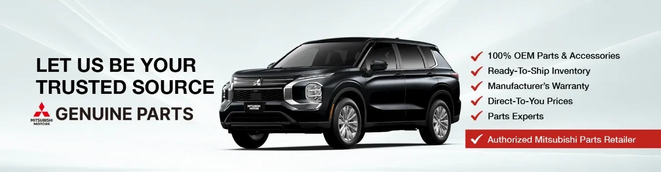 Genuine OEM Mitsubishi parts and accessories from an authorized Mitsubishi dealer
