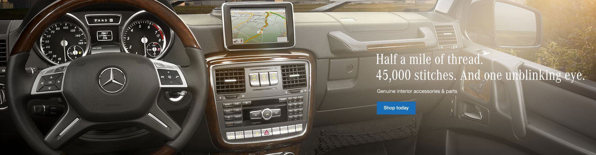 Genuine Mercedes-Benz Interior Accessories and Parts