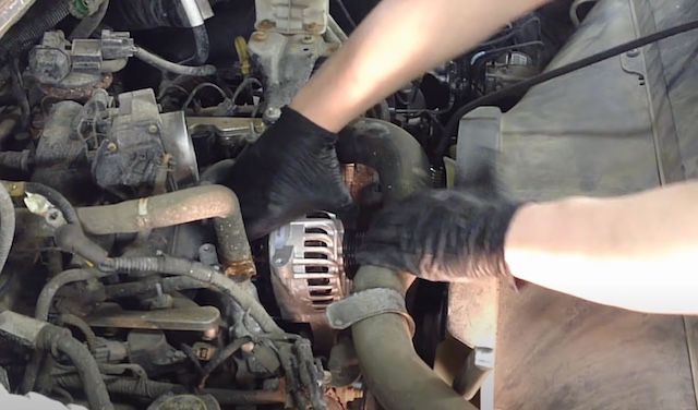 Ford alternator removal Ford alternator removal