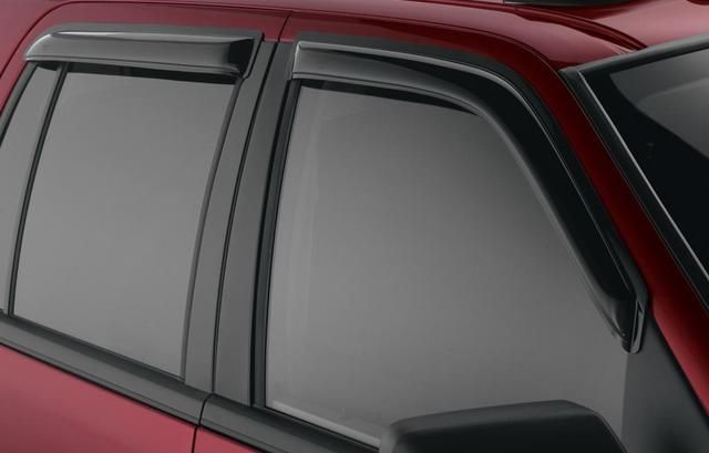 Window air deflectors Window air deflectors