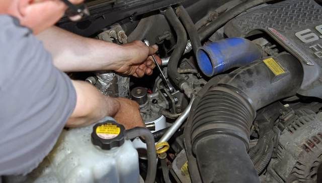 Fuel filter replace Fuel filter replace