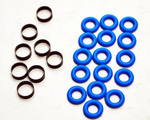 19178978 - : Fuel Injector O-Ring Kit with 8 Bushings and 16 O-Rings for Buick: Century, Electra, LeSabre, Park Avenue, Reatta, Regal, Riviera, Roadmaster, Skyhawk, Skylark, Somerset, Somerset Regal | Cadillac: 60 Special, Allante, Cimarron, DeVille, Eldorado, Fleetwood, Seville | Chevrolet: Beretta, C2500, C3500, C3500HD, Camaro, Caprice, Cavalier, Celebrity, Citation II, Corsica, Corvette, Impala, K2500 Pickup, K3500 Pickup, Lumina, Lumina APV, Malibu, Monte Carlo, S10, Suburban C2500, Suburban K2500, Venture | GMC: C2500 Pickup, C3500 Pickup, C3500HD, K2500 Pickup, K3500 Pickup, S15, Sonoma, Suburban C2500, Suburban K2500, Syclone, Typhoon | Oldsmobile: 88, 98, Achieva, Alero, Calais, Cutlass, Cutlass Calais, Cutlass Ciera, Cutlass Cruiser, Cutlass Supreme, Delta 88, Firenza, LSS, Regency, Silhouette, Toronado | Pontiac: 6000, Bonneville, Fiero, Firebird, Grand Am, Grand Prix, Montana, Sunbird, Sunfire, Trans Sport Image