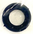 96680873 - : Very Dark Pewter Front Side Door Locking Rod Pushbutton Bezel for GM Image