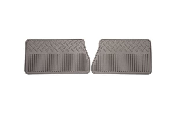 19210590 - Interior: Floor Mats, All-Weather, Rear for Cadillac: Escalade, Escalade ESV, Escalade EXT | Chevrolet: Avalanche, Silverado 1500, Silverado 2500 HD, Silverado 3500 HD, Suburban 1500, Suburban 2500, Tahoe | GMC: Sierra 1500, Sierra 2500 HD, Sierra 3500 HD, Yukon, Yukon XL 1500, Yukon XL 2500 Image