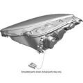 25867784 - : Red Passenger Side Headlamp for GM Image