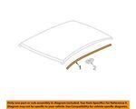 96878541 - : Driver Side Roof Panel Joint Finish Molding for GM Image
