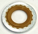 14090908 - : Oil Drain Plug Gasket (ONE) for Buick: Century, Electra, LeSabre, Park Avenue, Reatta, Regal, Riviera, Roadmaster, Skyhawk, Skylark, Somerset, Somerset Regal | Cadillac: 60 Special, Allante, Brougham, Cimarron, DeVille, Eldorado, Fleetwood, Seville | Chevrolet: Astro, Beretta, Blazer, C/K Pickup, C1500, C2500, C3500, Camaro, Caprice, Cavalier, Celebrity, Chevette, Citation II, Corsica, Corvette, El Camino, G10, G20, G30, Impala, K1500 Pickup, K2500 Pickup, K3500 Pickup, K5 Blazer, LLV, Lumina, Lumina APV, Monte Carlo, P20, P30, R10, R20, R2500, R30, R3500, S10, S10 Blazer, Suburban C10, Suburban C1500, Suburban C20, Suburban C2500, Suburban K10, Suburban K1500, Suburban K20, Suburban K2500, Suburban R10, Suburban R1500, Suburban R20, Suburban R2500, Suburban V10, Suburban V1500, Suburban V20, Suburban V2500, Tahoe, V10, V20, V30, V3500 | GMC: C1500 Pickup, C2500 Pickup, C3500 Pickup, Caballero, G1500, G2500, G3500, Jimmy, Jimmy S15, K1500 Pickup, K2500 Pickup, K3500 Pickup, P2500, P3500, R1500 Pickup, R2500 Pickup, R3500 Pickup, S15, Safari, Sonoma, Suburban C1500, Suburban C2500, Suburban K1500, Suburban K2500, Suburban R1500, Suburban R2500, Syclone, Typhoon, V1500, V1500 Suburban, V2500, V2500 Suburban, V3500, Yukon | Oldsmobile: 88, 98, Achieva, Bravada, Calais, Custom Cruiser, Cutlass Calais, Cutlass Ciera, Cutlass Cruiser, Cutlass Salon, Cutlass Supreme, Delta 88, Firenza, Silhouette, Toronado | Pontiac: 6000, Bonneville, Fiero, Firebird, Grand Am, Grand Prix, Parisienne, Sunbird, Sunfire, T1000, Trans Sport Image