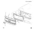 84602489 - : Chrome Front Grille for GM Image