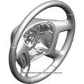 25776312 - Steering: Steering Wheel for Cadillac: Escalade ESV, Escalade EXT | Chevrolet: Avalanche, Silverado 1500, Silverado 2500 HD, Silverado 3500 HD, Suburban 1500, Suburban 2500, Tahoe | GMC: Sierra 2500 HD, Sierra 3500 HD, Yukon, Yukon XL 1500, Yukon XL 2500 Image