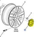 22871243 - : Wheel Trim Cap for Chevrolet: Silverado 1500, Silverado 1500 LD Image