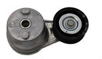98094201 - Cooling System: Belt Tensioner for Chevrolet: Express 2500, Express 3500, Express 4500, Silverado 1500, Silverado 2500 HD, Silverado 2500 HD Classic, Silverado 3500, Silverado 3500 Classic, Silverado 3500 HD | GMC: Savana 2500, Savana 3500, Savana 4500, Sierra 1500, Sierra 2500 HD, Sierra 2500 HD Classic, Sierra 3500, Sierra 3500 Classic, Sierra 3500 HD Image