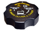 15042975 - Cooling System: Radiator Cap for Buick: Enclave, LaCrosse, Lucerne, Rainier | Chevrolet: Colorado, Express 1500, Express 2500, Express 3500, Express 4500, HHR, Impala, Monte Carlo, Trailblazer, Trailblazer EXT, Traverse | GMC: Acadia, Acadia Limited, Canyon, Envoy, Envoy XL, Envoy XUV, Savana 1500, Savana 2500, Savana 3500, Savana 4500 | Hummer: H3, H3T | Oldsmobile: Bravada | Pontiac: Grand Prix, Montana | Saturn: Outlook Image