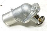 12571261 - Cooling System: Thermostat Housing for Cadillac: Escalade, Escalade ESV, Escalade EXT | Chevrolet: Avalanche 1500, Avalanche 2500, Camaro, Corvette, Express 1500, Express 2500, Express 3500, Silverado 1500, Silverado 1500 HD, Silverado 2500, Silverado 2500 HD, Silverado 3500, SSR, Suburban 1500, Suburban 2500, Tahoe, Trailblazer EXT | GMC: Envoy XL, Savana 1500, Savana 2500, Savana 3500, Sierra 1500, Sierra 1500 HD, Sierra 2500, Sierra 2500 HD, Sierra 3500, Yukon, Yukon XL 1500, Yukon XL 2500 | Hummer: H2 | Pontiac: Firebird Image