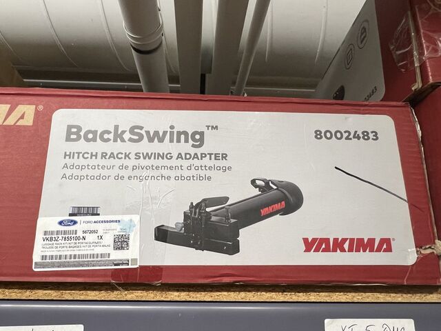 VKB3Z7855100N - Towing: Bike Carrier - Hitch Swing Adapter for Ford: Bronco Sport, Expedition, Explorer, F-150, Maverick, Ranger Image