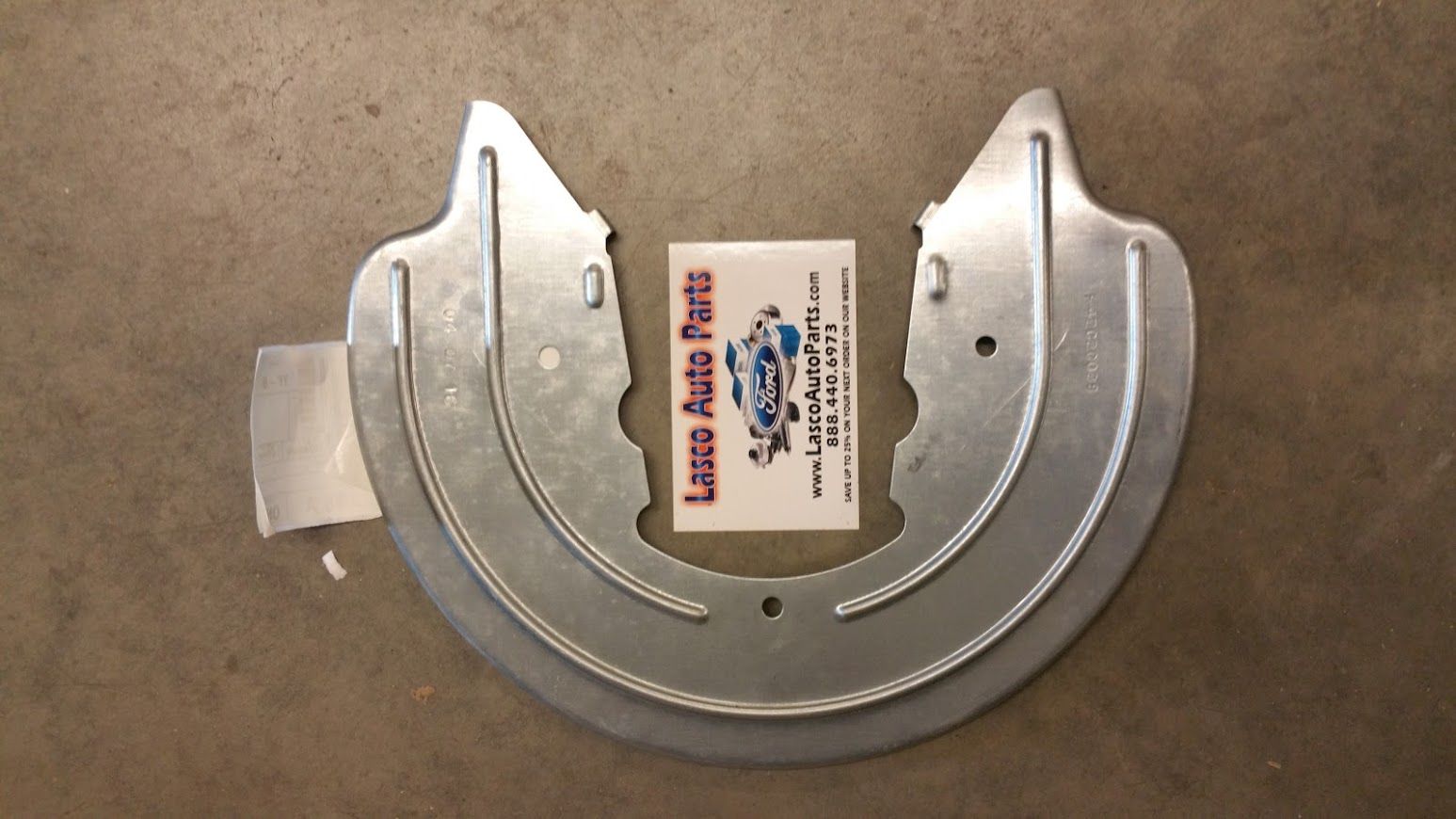 F4ZZ2C028A - : Splash Shield for Ford: Mustang, Taurus | Lincoln: Continental | Mercury: Sable Image