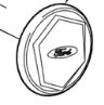 1L3Z1130BA - Suspension: Wheel Cap for Ford: F-150 Image