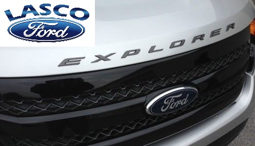DB5Z16606A - Exterior: db5z-16606-a 2013 2014 2015 2016 2017 2018 2019 Ford Explorer Hood Badge for Ford: Explorer Image