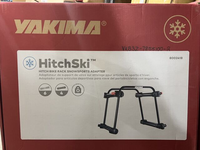 VKB3Z7855100R - Towing: Hitch Mounted Snowsport for Ford: Bronco Sport, Edge, Escape, Expedition, Explorer, F-150, Maverick, Ranger, Transit Connect Image