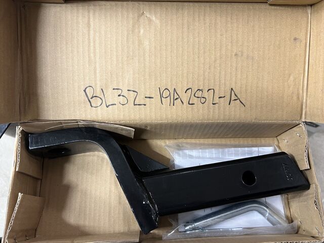 BL3Z19A282A - : Trailer Hitch, Ball Mount, 4\ Drop for Ford: Bronco, E-150, E-250, E-350 Super Duty, Edge, Escape, Expedition, Explorer, F-150, F-150 Lightning, F-250 Super Duty, F-350 Super Duty, F-450 Super Duty, Police Interceptor Utility, Transit Connect | Lincoln: Aviator, Corsair, Mark LT, MKC, Navigator Image