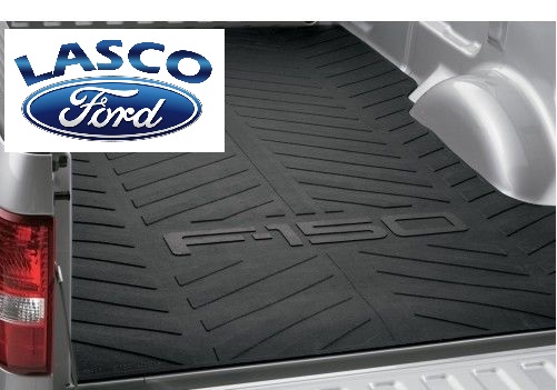4L3Z99112A15BA - Exterior: 4l3z-99112a15-ba 2004 2005 2006 2007 2008 2009 2010 2011 2012 2013 2014 Ford F150 Bed Mat for Ford: F-150, F-150 Heritage Image