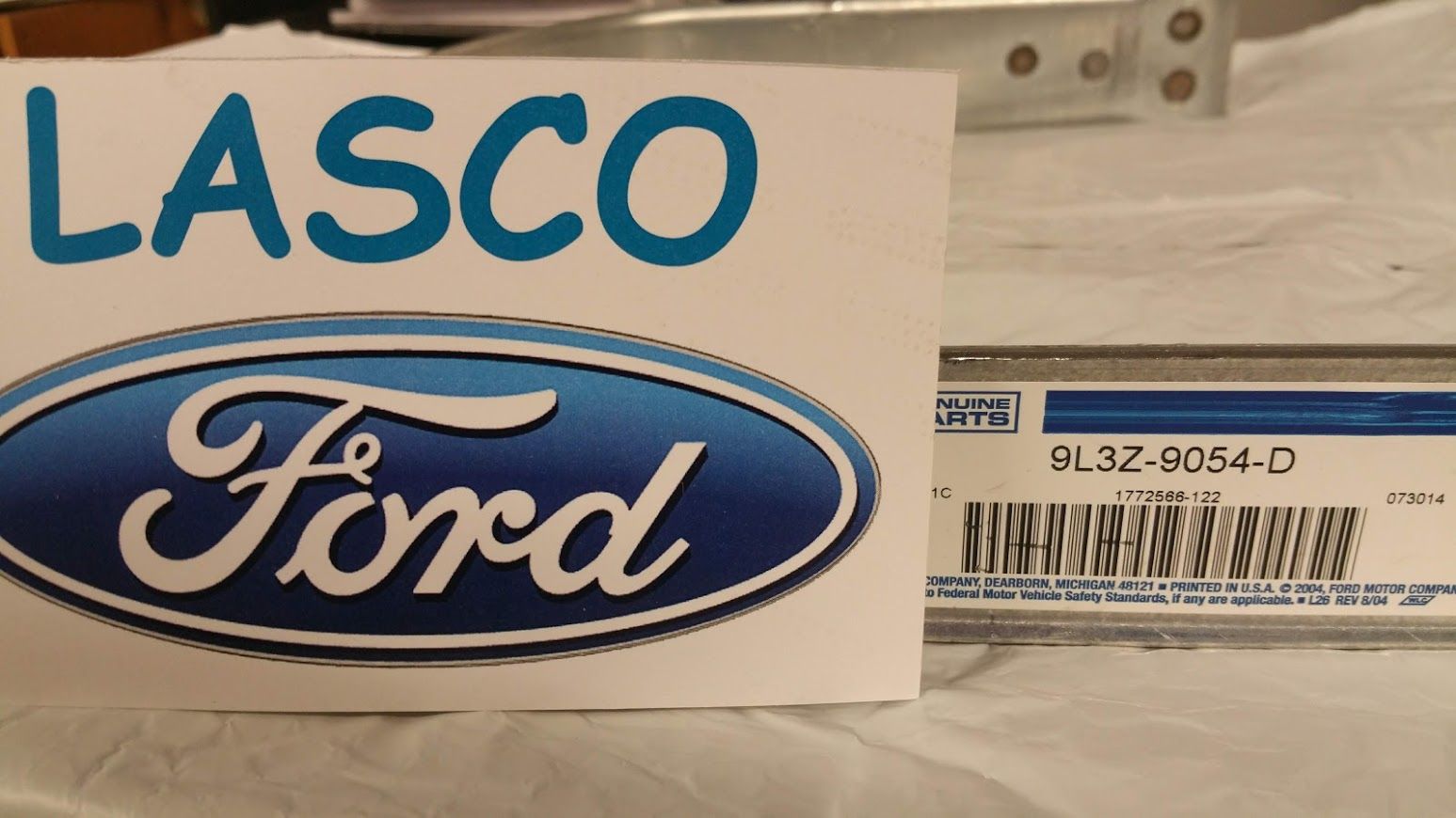 9L3Z9054D - Fuel System: Support Strap for Ford: F-150 Image