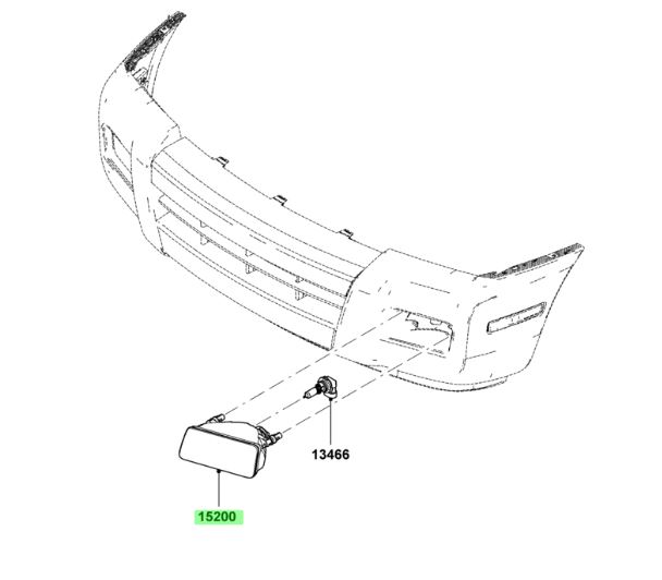 6L9Z15201AA - : Ford Explorer | Mercury Mountaineer | Front Fog Lamp Assembly | Drivers Side for Mercury: Mountaineer Image