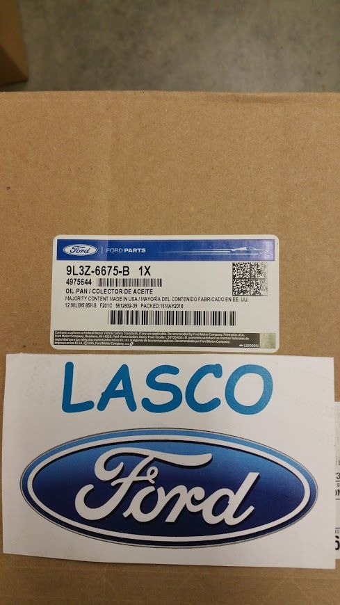 9L3Z6675B - Engine: Oil Pan for Ford: Explorer, Explorer Sport Trac, F-150 | Mercury: Mountaineer Image